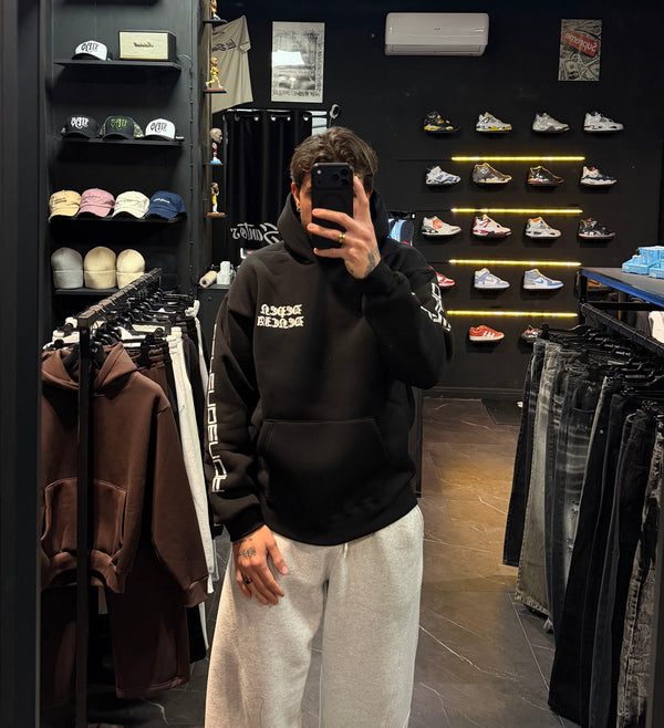 hoodie dependencia black