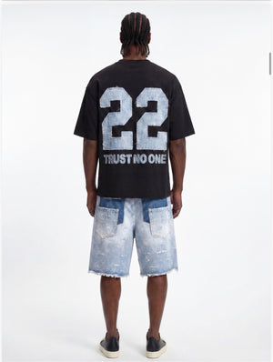 t-shirt trust 22 denim black