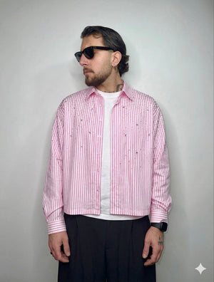 camicia saint diamond rose