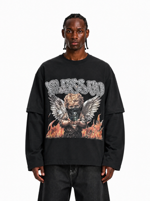 longsleeve blessed black