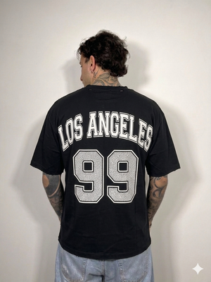 t-shirt los angeles black