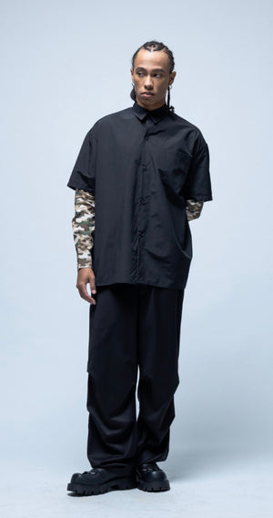 Camicia empty camo black