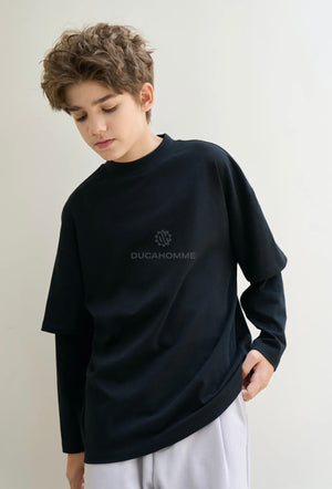 loongsleeve black bambino