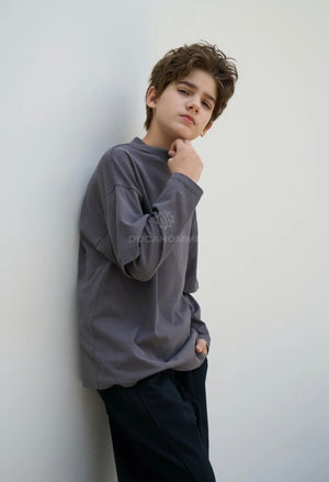 loongsleeve grey bambino
