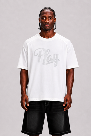 t-shirt play white