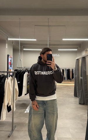 hoodie los santos dark grey