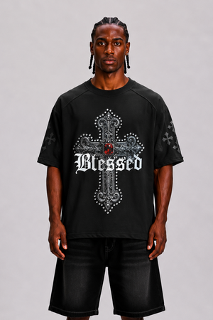 t-shirt chrome black