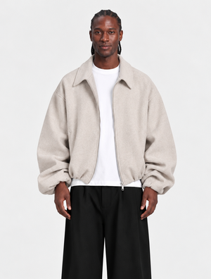 jacket owens zip beige