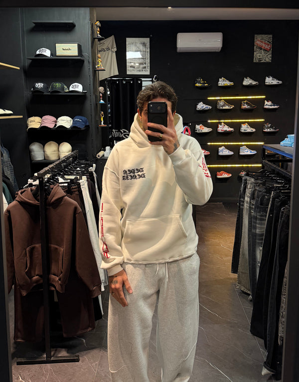 hoodie dependencia white