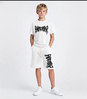 Coordset junior graphic white