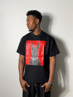 t-shirt dependencia  dob black