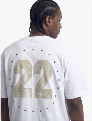 t-shirt trust no one stellar white