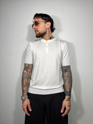 t-shirt serafino white