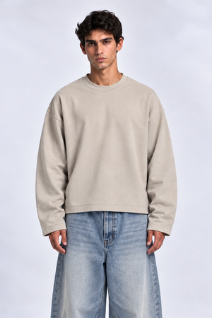 longsleeve Kanye beige