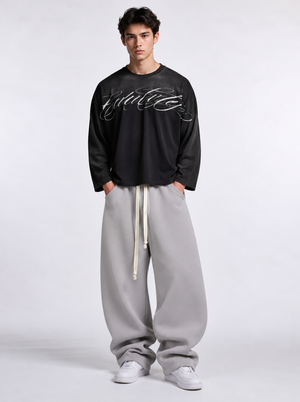 Track pants kanye grey ice