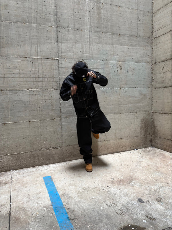 coordset trust no one denim raw black