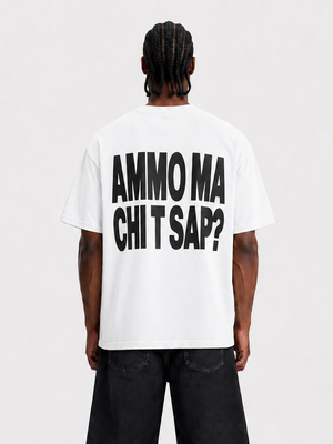 t-shirt ammo ma chi t sap white