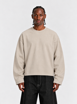 longsleeve Kanye beige