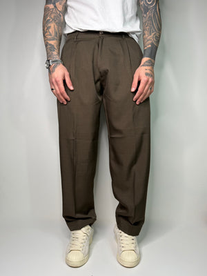 pantalone london brown