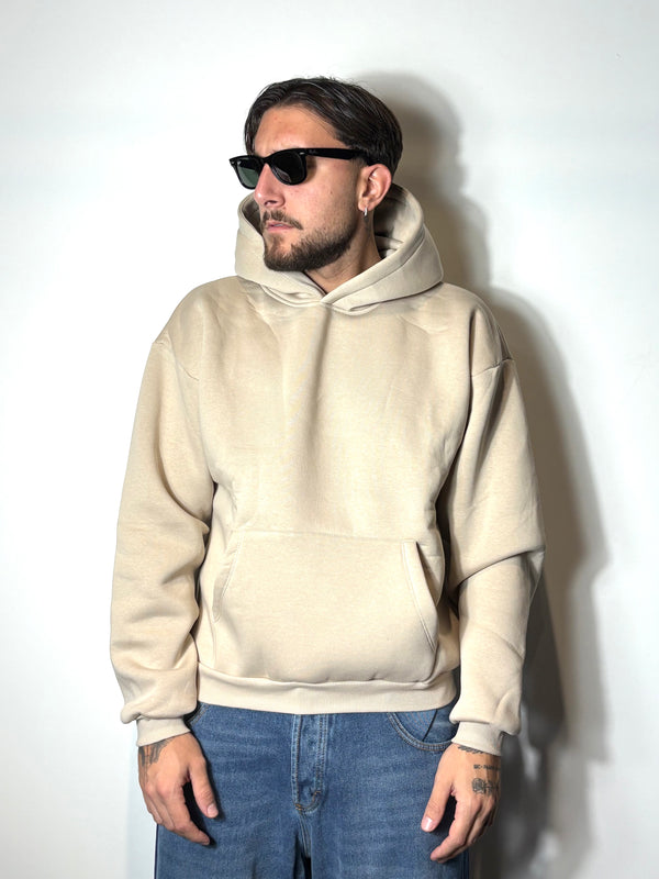 felpa boxy sand