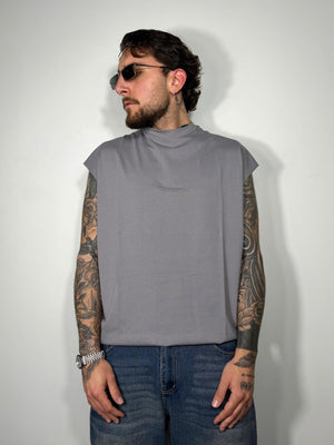 canotta jersey grey