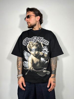 t-shirt god plan black