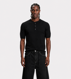 t-shirt serafino black