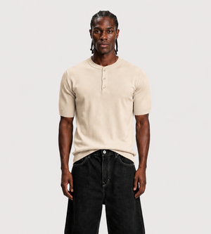 t-shirt serafino beige