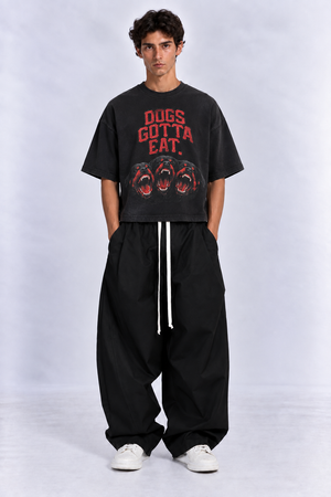 T-shirt dogs black
