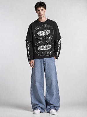 Loongsleeve smile black