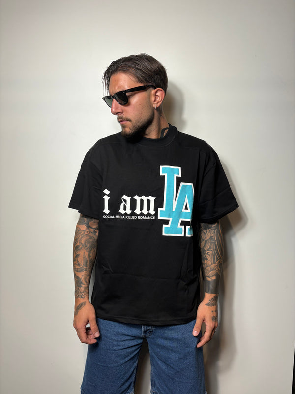 T-shirt dependencia L.A. black