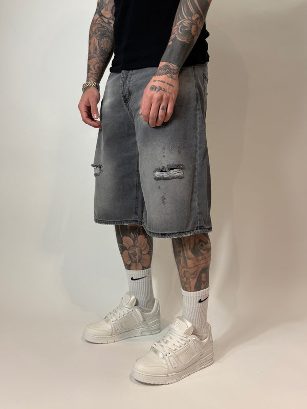 Bermuda jorts chicago grey