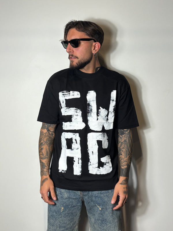 t-shirt swag black