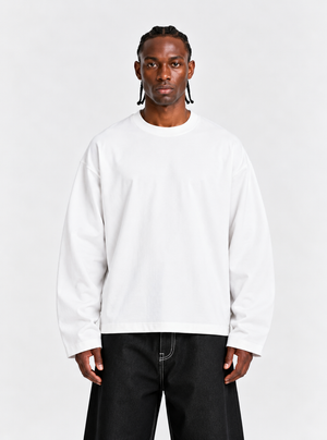 longsleeve Kanye white