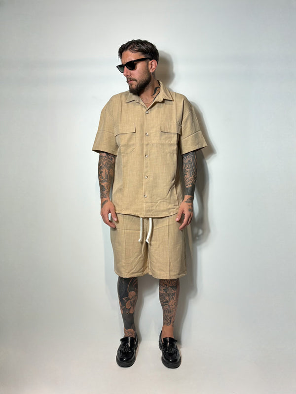 Coordinato palm beach beige