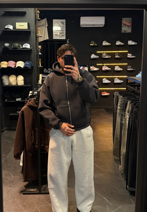 hoodie kanye zip piombo