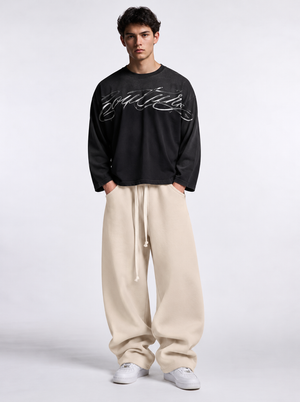 Track pants kanye beige