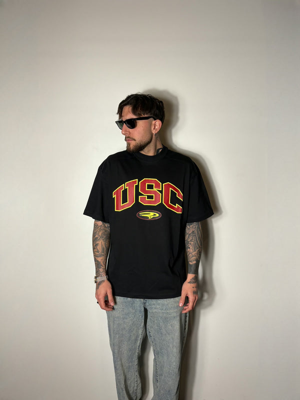 t-shirt dependencia usc black