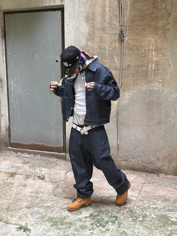coordset denim hydo blu