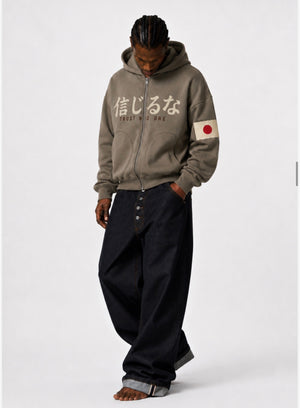 hoodie trust no one Japan fango